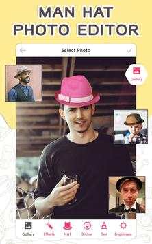 Man Hat Photo Editor screenshot 1