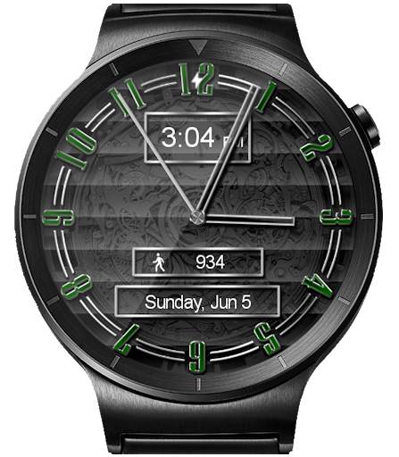 Polished Style HD Watch Face & Clock Widget screenshot 13