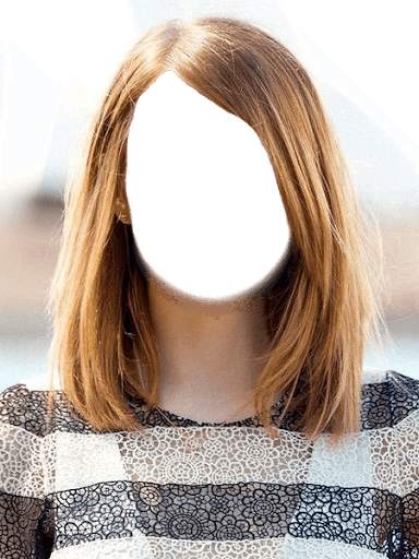 Straight Hair Style Photo Montage скриншот 2