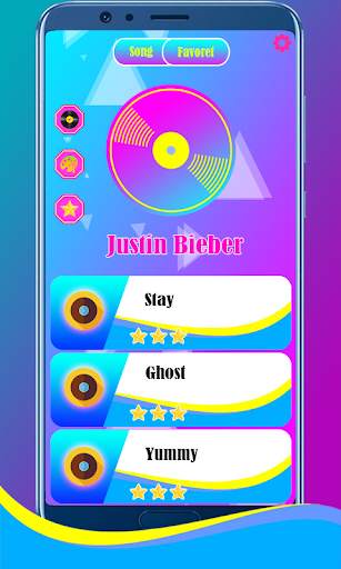 Justin Bieber piano song screenshot 1