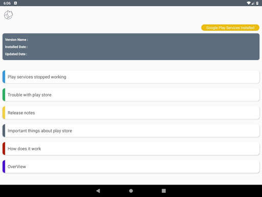 Info Play Services - Aktualisierung screenshot 7