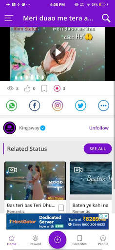 Rhm Status - Video Status and Earning App screenshot 6