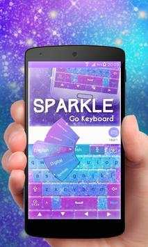 Sparkle GO Keyboard Theme स्क्रीनशॉट 1