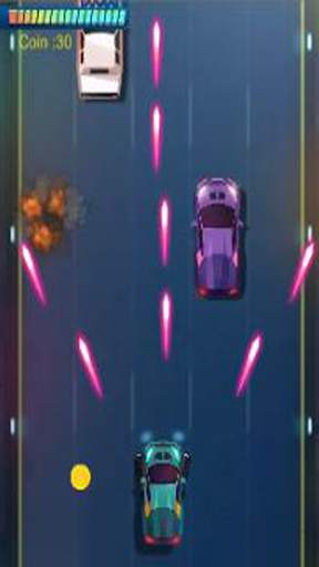 Cyber Road Racing Shooter screenshot 4