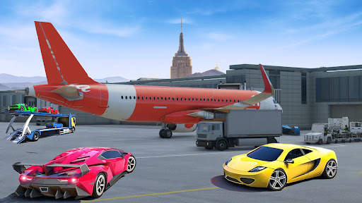 Airplane Car Transporter Pilot screenshot 4