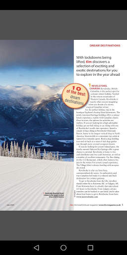 tlm – the travel & leisure mag screenshot 3