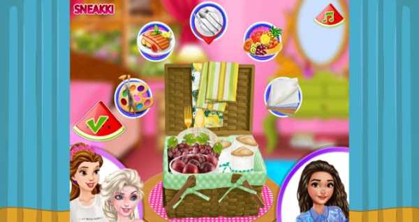 BFF Princesses Picnic Fashion 3 تصوير الشاشة