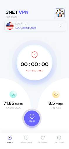 3NET VPN screenshot 2