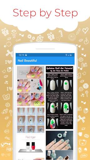 Nail Beauty - Art, Video Tutorial, Step by Step screenshot 2