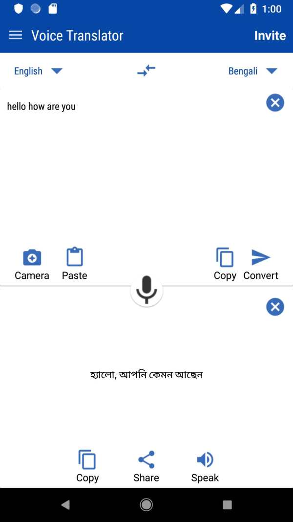 Translate voice translator screenshot 4