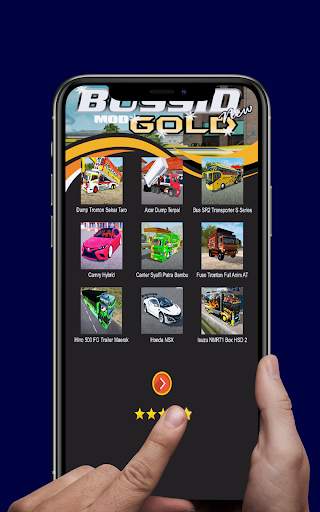 Bussid Mod Gold New screenshot 2