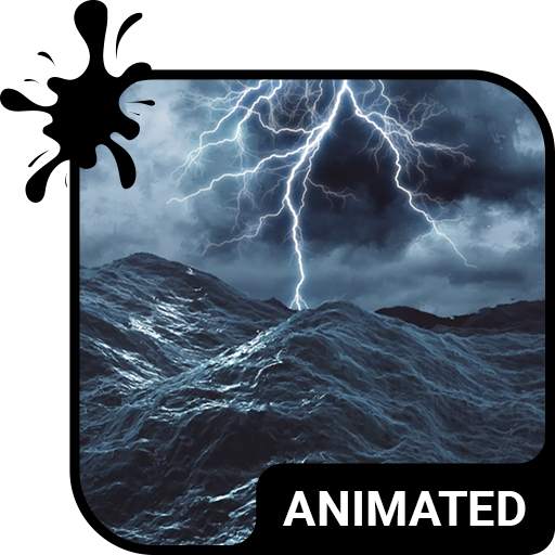 Stormy Sea Animated Keyboard   Live Wallpaper 3.63