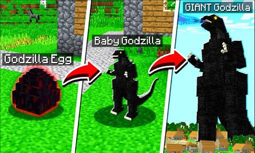 Godzilla The King of The Monsters Craft Mod  MCPE screenshot 1