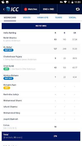 CricTime - Live Cricket Scores & News and Videos screenshot 6