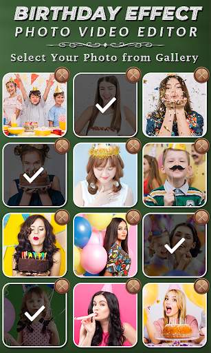 Birthday Photo Effect Video 2 تصوير الشاشة