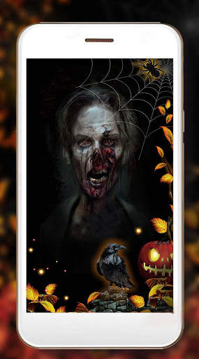 Halloween Zombie Live Wallpaper screenshot 2