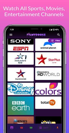 Filmybooks- Free Movies, Web Series & Live TV 4 تصوير الشاشة