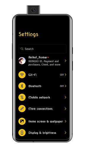 OP7 Dark Special Edition [EMUI 10/9 Theme] screenshot 2
