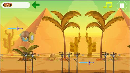 Duffy Bird Dash Superhero Bird Game 2 screenshot 2