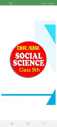 Social Science Class 9 Mobile App screenshot 1