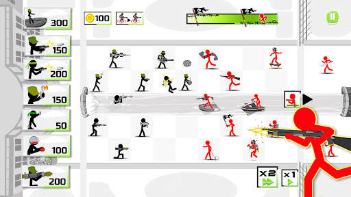 Stickman Army : The Defenders screenshot 1