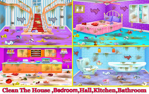 Cleaning Games - House Cleanup screenshot 2