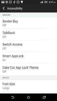 Cake Cut App Lock Theme screenshot 5