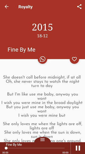 All Chris Brown Songs Lyrics скриншот 4