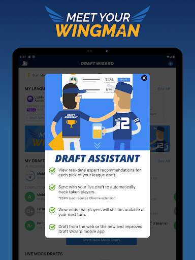 Fantasy Football Draft Wizard screenshot 16
