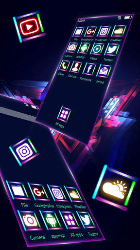 Neon, Color, Sign مشغل موضوعات 2019 خلفية اتش دي 2 تصوير الشاشة