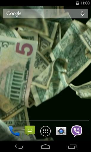 Dollars Video Live Wallpaper screenshot 2