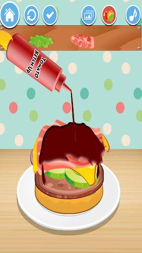 My Fun Burger Maker Cooking Game screenshot 4