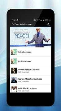 Dr Zakir Naik Lectures screenshot 1
