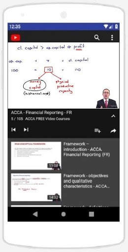 ACCA Financial Reporting FR Video Series 4 تصوير الشاشة