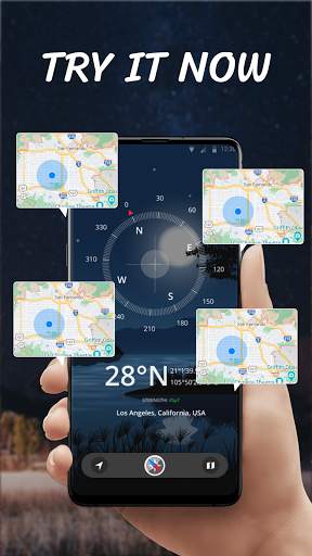 My compass free: GPS - Smart compass, find the way screenshot 6
