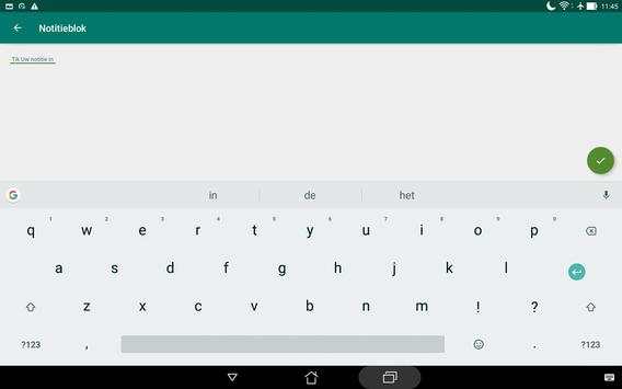 Notitieblok screenshot 4