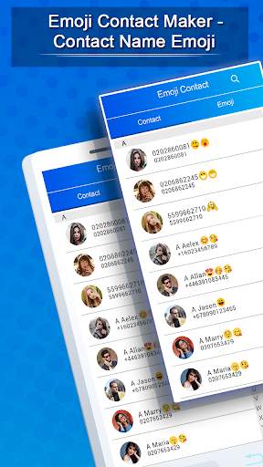 Emoji Contact Maker - Contact Name Emoji screenshot 1