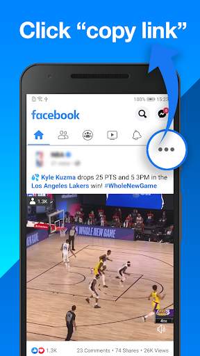 Video Downloader for Facebook - FB Video Download screenshot 1