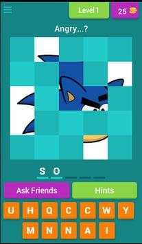 Angry Sonic Quiz स्क्रीनशॉट 1