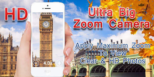 Ultra Big Zoom Camera - DSLR Mega Zoom HD Camera screenshot 1