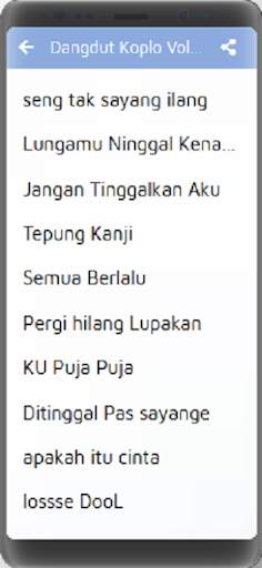 Dangdut Koplo Terlengkap 2021 Offline screenshot 2