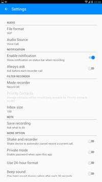 Free Call Recorder Pro screenshot 6