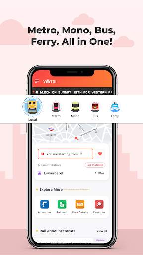YATRI - Mumbai Local App. screenshot 7