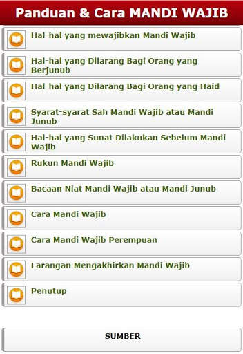 Panduan dan Cara Mandi Wajib скриншот 2