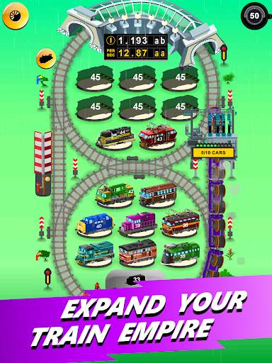 Train Merger Idle Train Tycoon screenshot 3