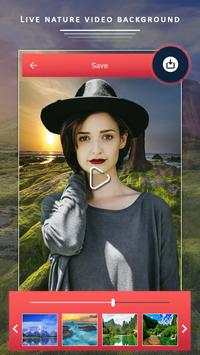 Nature Video Photo Background Editor 3 تصوير الشاشة