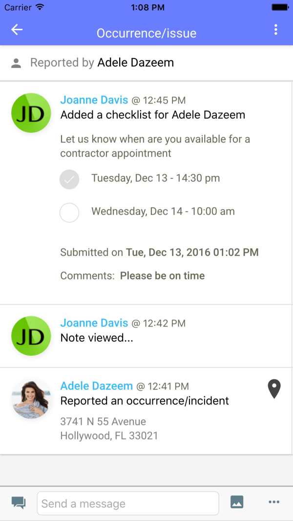 Activity for Apptimo скриншот 3