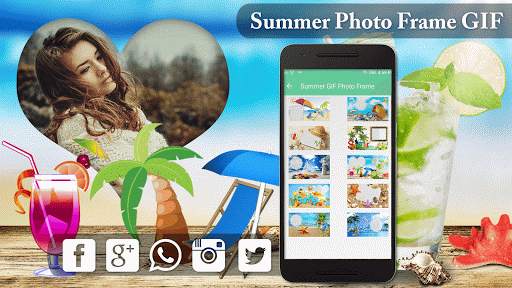 Summer Photo Frame Editor screenshot 2