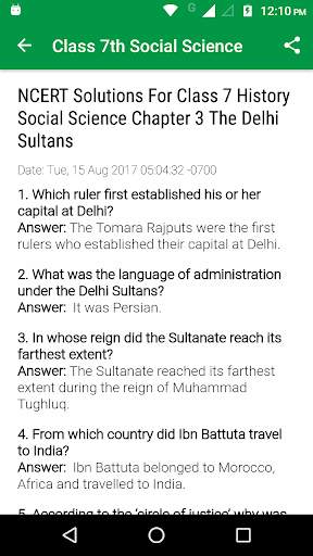 Class 7 Social Science CBSE Solutions screenshot 3