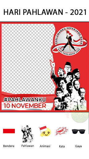 Bingkai Foto Profil Hari Pahlawan 2021 screenshot 2
